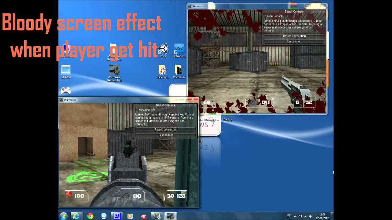 Warmerise Update #8 [Unity 3D] - Networked Multiplayer v0.5