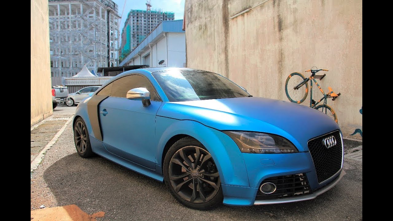 AMAZING FULL WRAP ON AUDI TTS