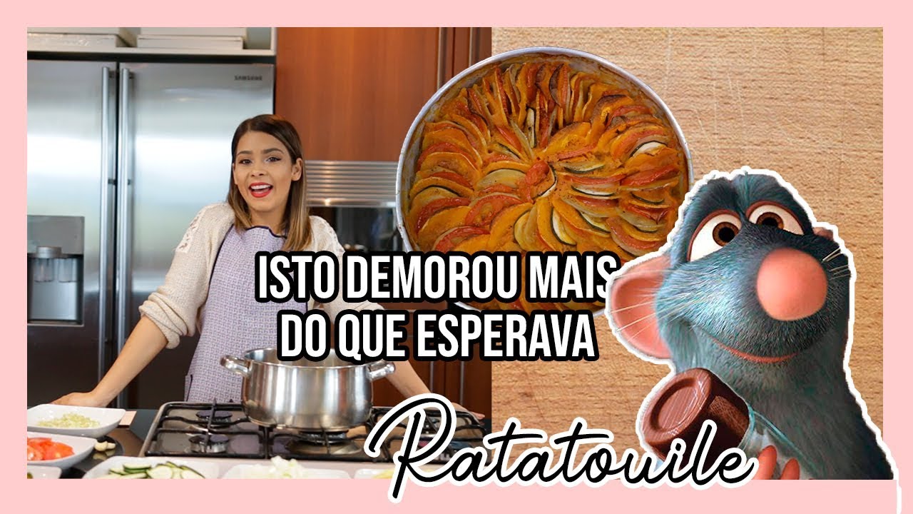 EXPERIMENTEI COZINHAR RATATOUILLE| COOKING WITH CLAUDIA EP.3