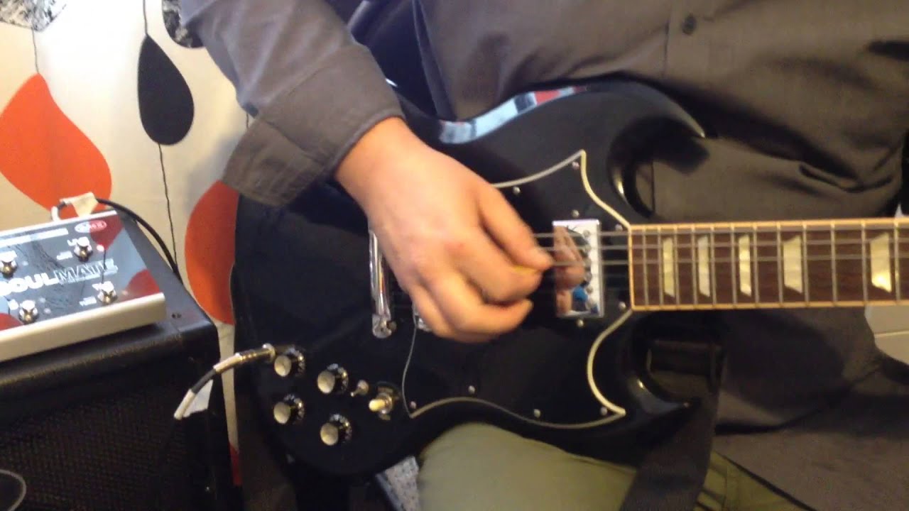 Звучание пьезобриджа Fishman Tune-o-Matic Powerbridge Pickup на Gibson SG Standard 2006