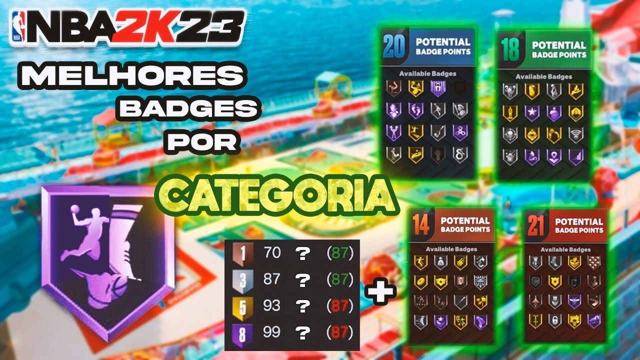 NBA 2K23 - ENTENDA TODAS AS BADGES DA CURRENT-GEN (Ps4, Xbox One e PC)