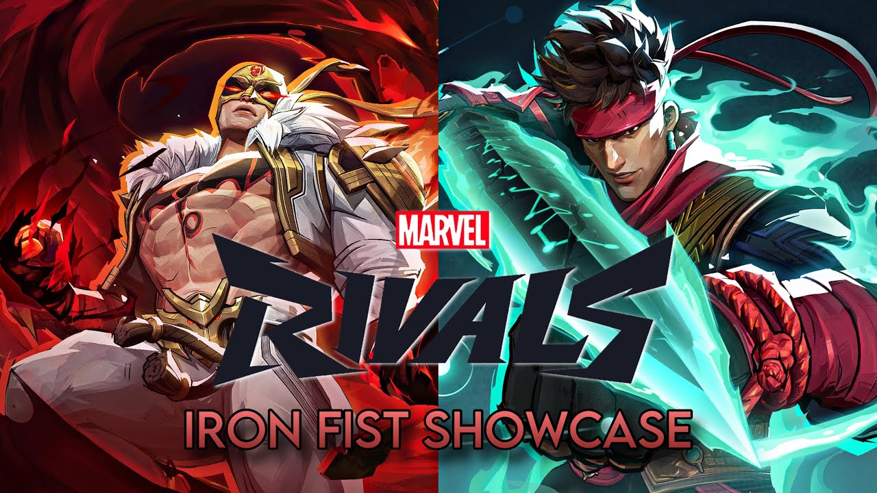 Iron Fist all skins showcase (4k) - Marvel Rivals 
