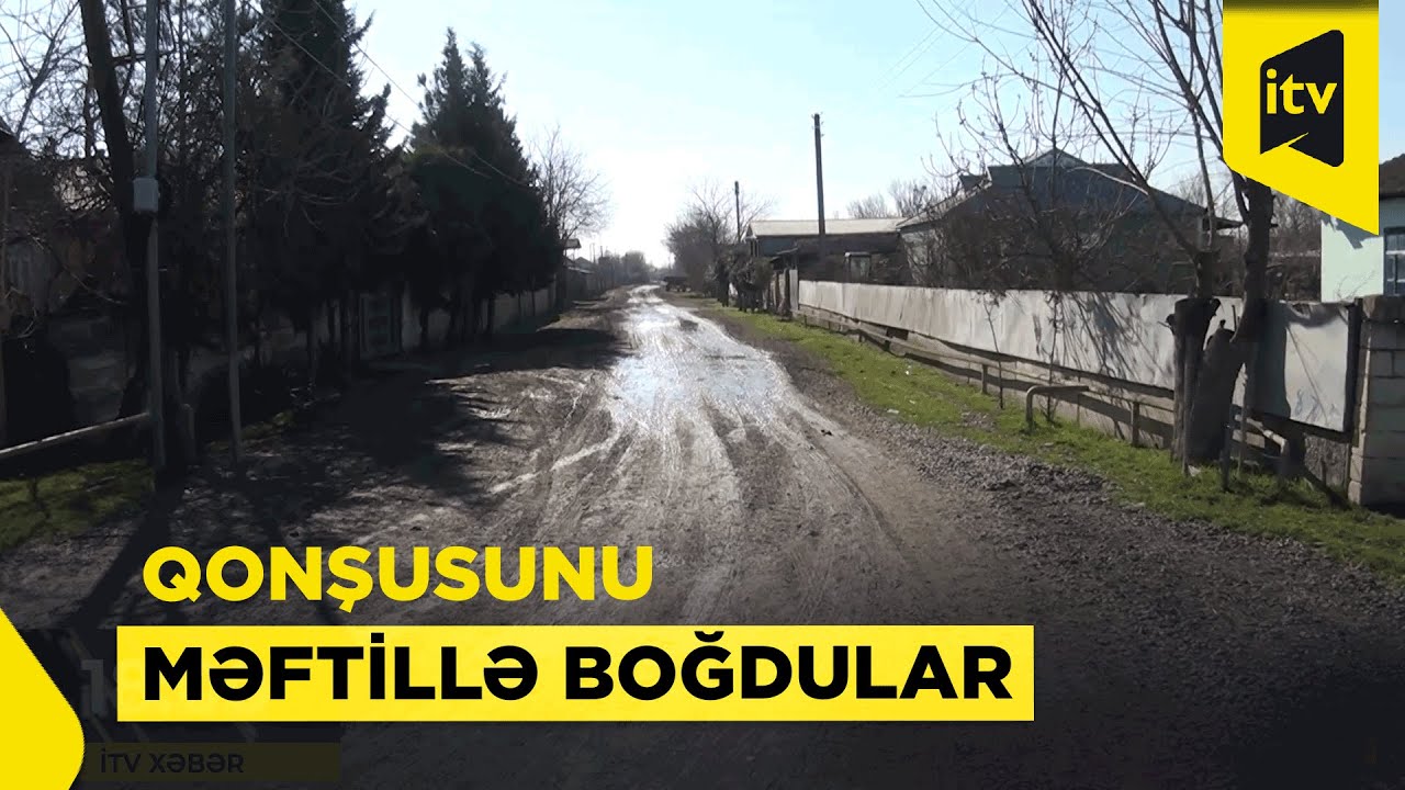 Saatlıda dəhşətli qətl: Məftillə boğub gölə atdılar