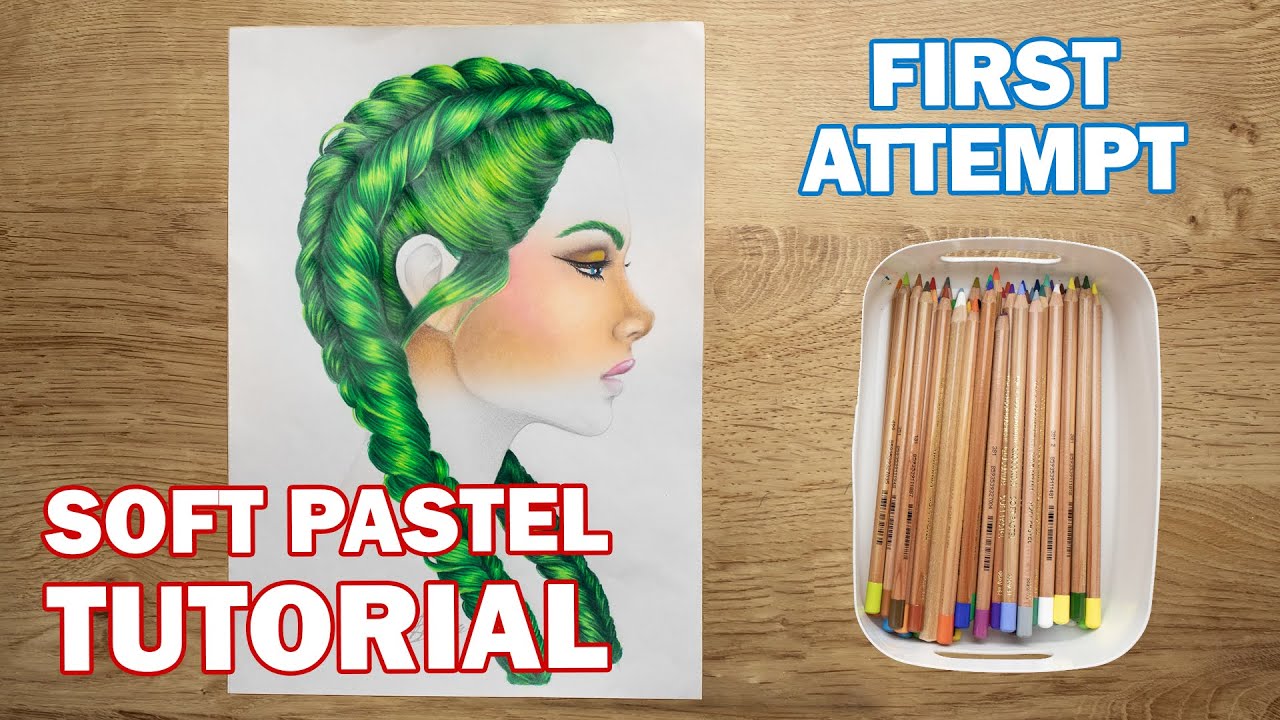 First Time Using Soft Pastels for Skin! (Shockingly EASY?! 😱)