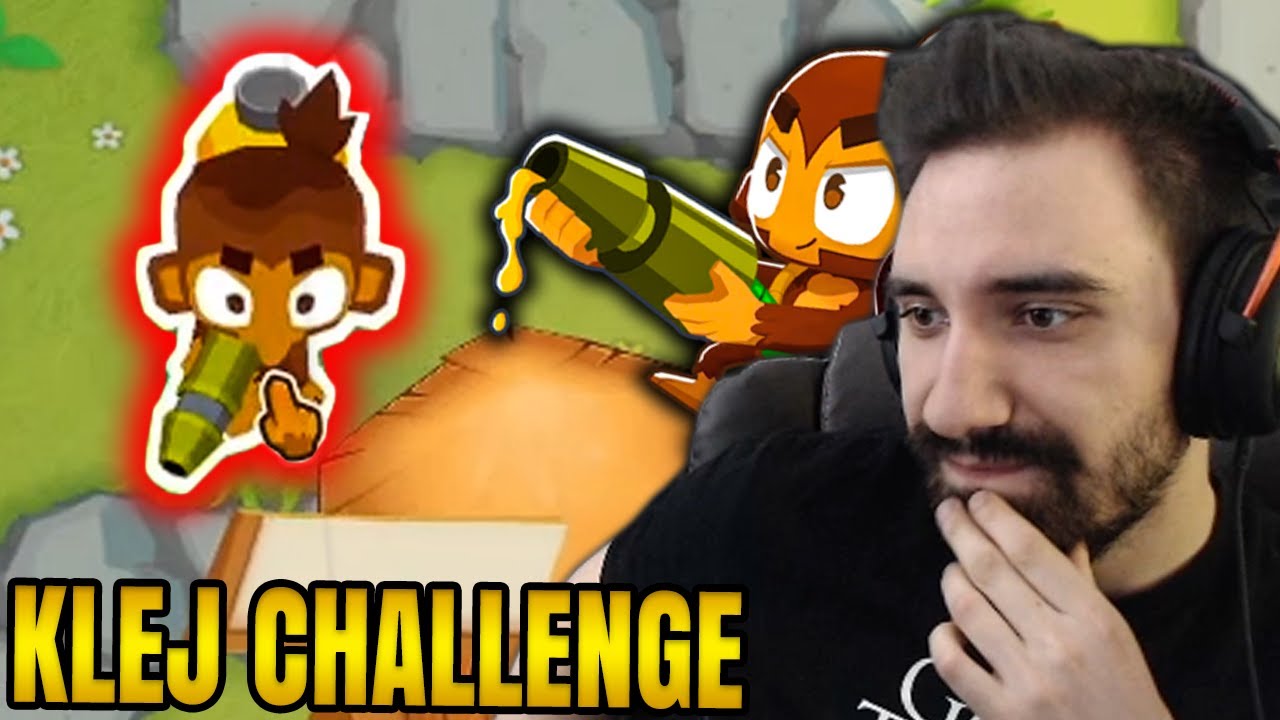 MAPUKOWY CHALLENGE - DO 80 RUNDY TYLKO DZIĘKI KLEJOWI czyli najgorszej maupce w grze...