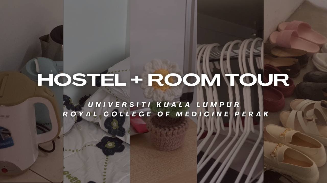 Hostel + Room Tour | UniKL Royal College of Medicine Perak | Vlog #15
