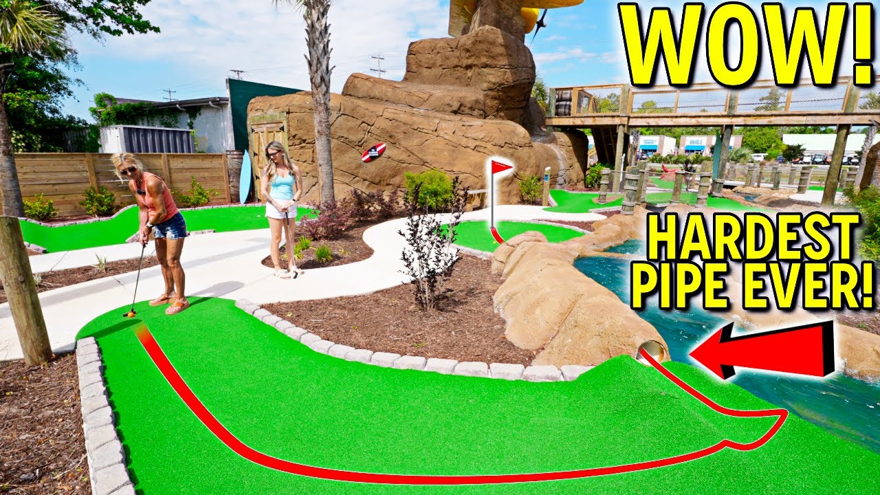 This is the Hardest Mini Golf Pipe We've Ever Seen!