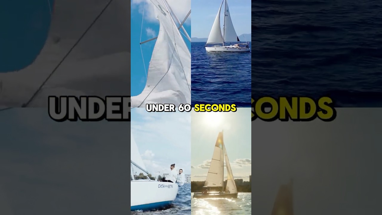 Points of sail #SailingLife #LearnToSail #OceanVibes #NauticalTok #WindPowered
