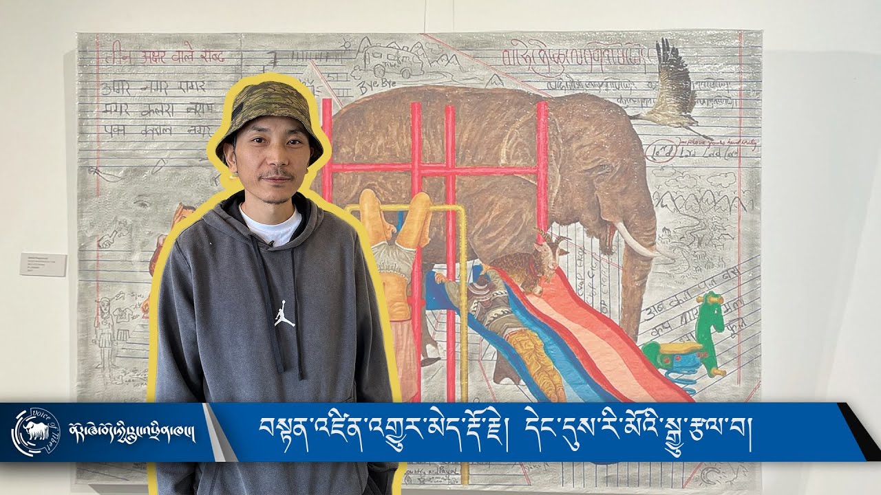 A conversation with contemporary Tibetan artist Tenzin Gyurmey Dorjee