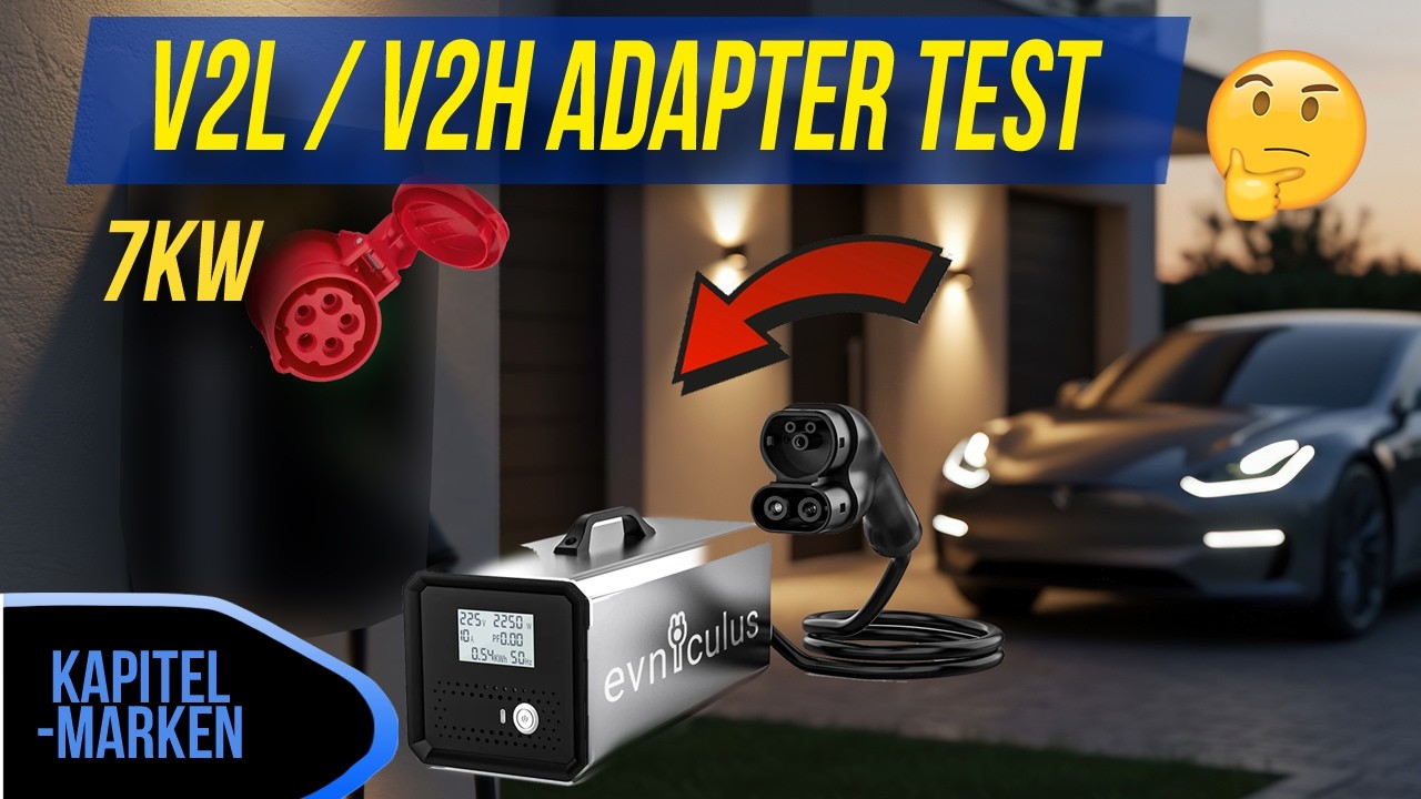 [V2L Adapter von EV Niculus] Kann ich 24 Stunden ein Haus NUR mit E-Auto-Strom versorgen?
