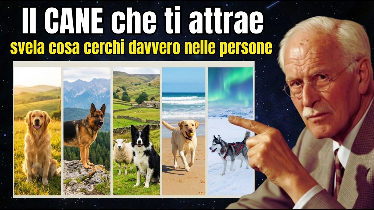Il CANE che ti attrae svela cosa cerchi davvero nelle persone - Test di Carl Jung