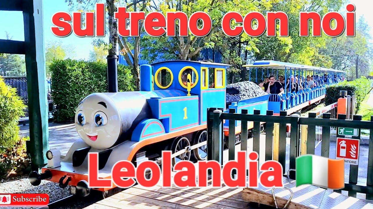 sul treno con noi/4k🇮🇹/Leolandia 👪❤️