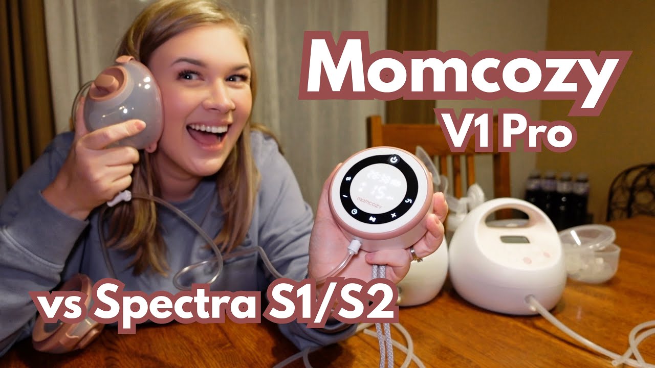 Портативные молокоотсосы для занятых мам | Momcozy V1 Pro против Spectra S1/S2