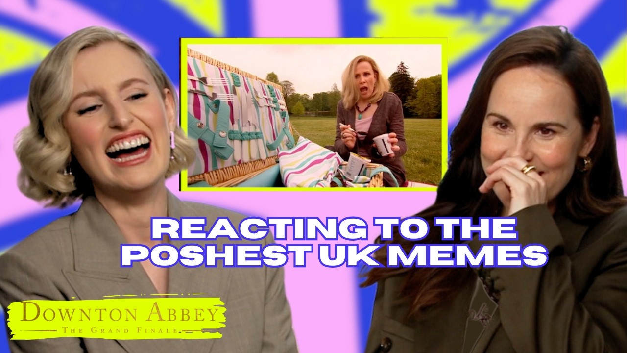 We Tested The Downton Abbey Cast on Their British Pop Culture Knowledge |  Brit Test