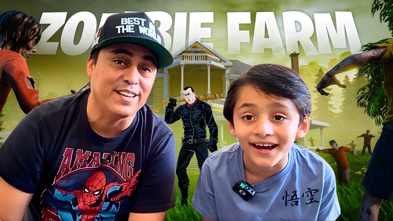 Zombie Farm Walkthrough Fortnite! Finding NEGAN!