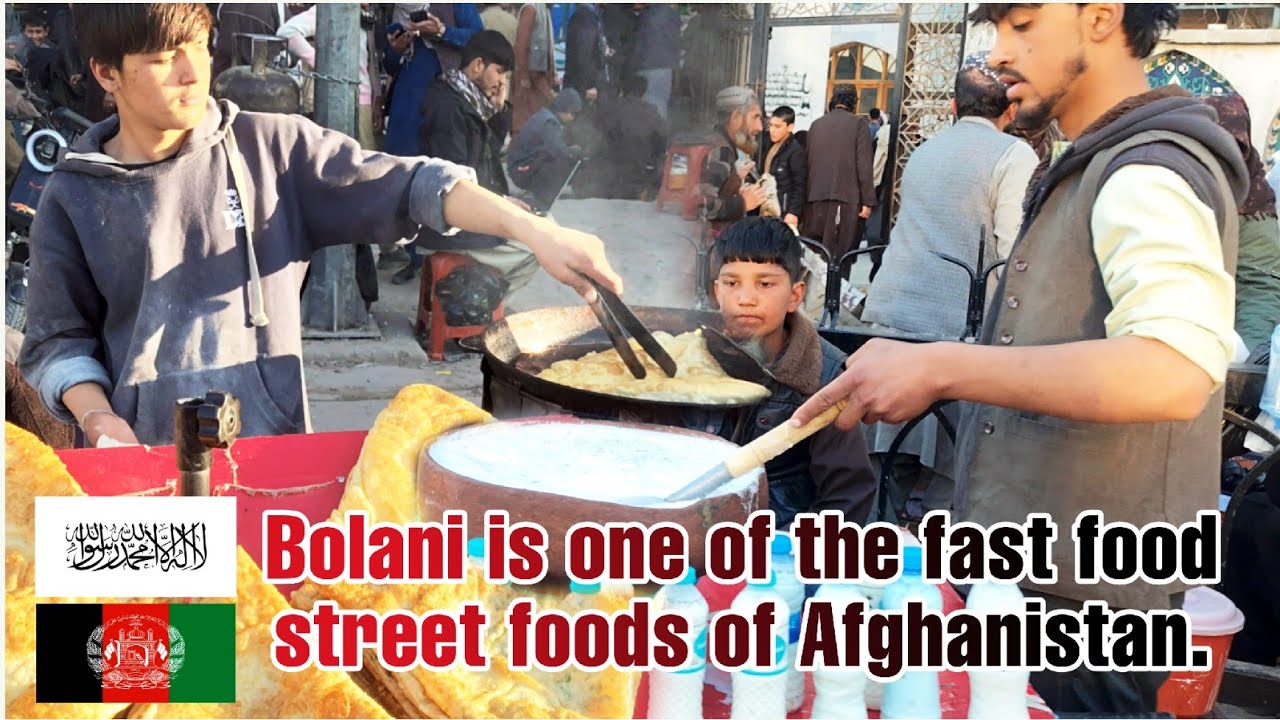 Kabul Street Food: Crisp Kabul Street Food: Crispy Bolani & Authentic Doogh | Afghanistan🇦🇫 Street
