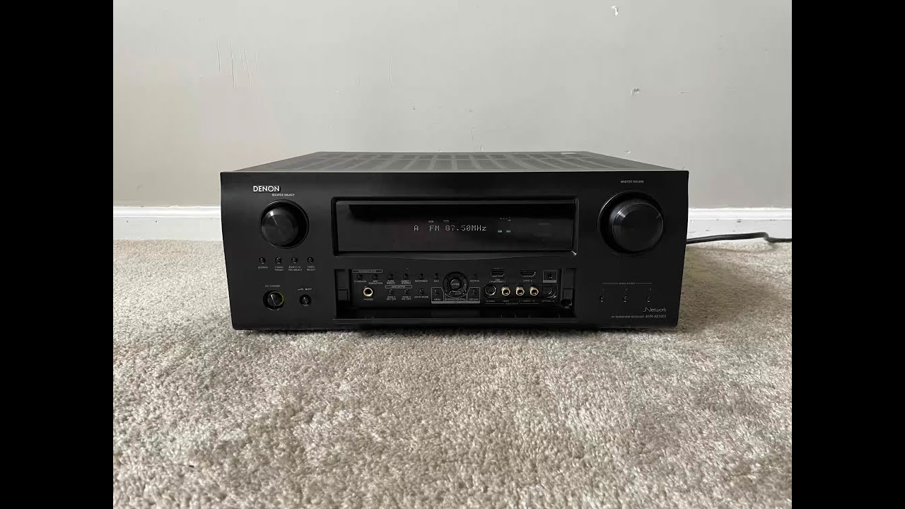 How to Factory Reset Denon AVR-4310CI 7.1 HDMI Home Theater Surround Receiver