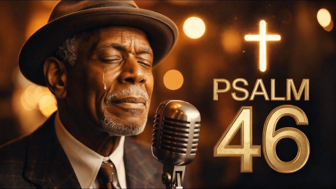 Psalm 46 🛐: God Is My Refuge in the Chaos 🕊️ | A Deep Gospel Blues Prayer That Holds You Together