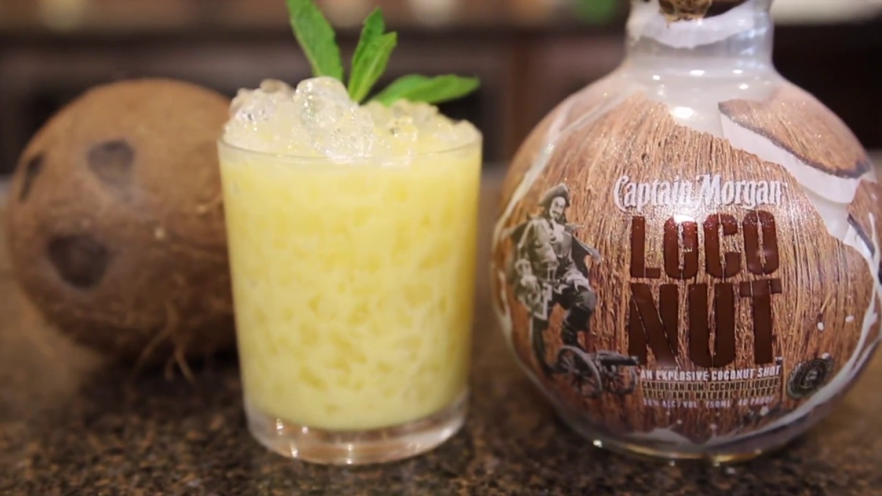 Mango Colada -  Captain Morgan LocoNut - #Fedwaydrinks