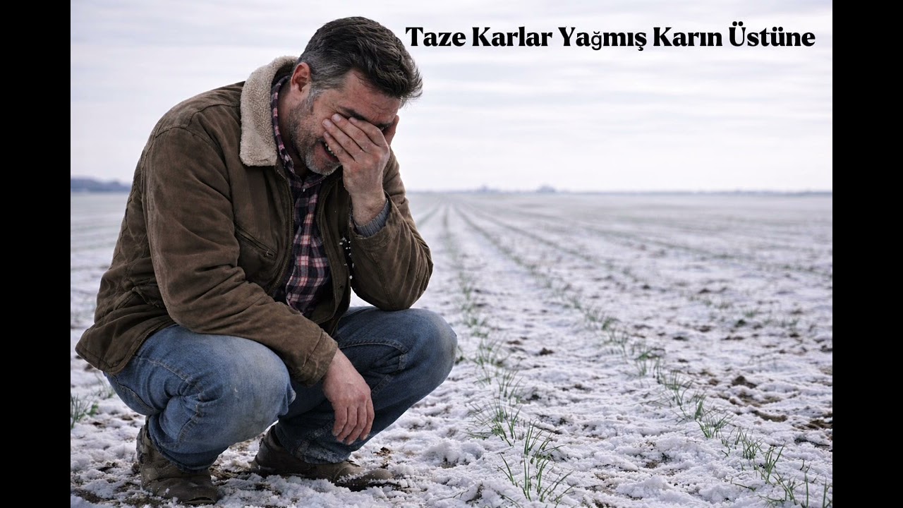 Taze Karlar Yağmış Karın Üstüne