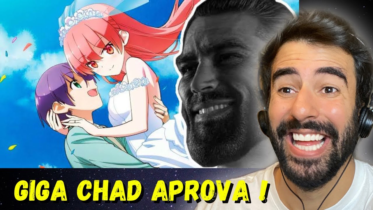 REAGINDO a O ANIME DE ROMANCE PARA HOMENS HONRADOS | CAIERA | REACT