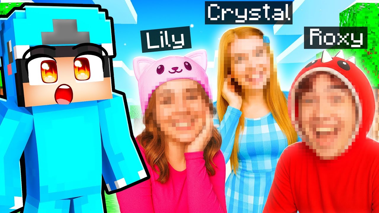 Turning My Friends REALISTIC in Minecraft!