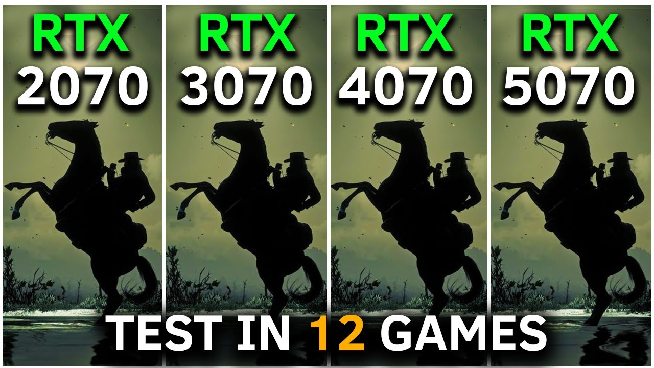 RTX 2070 vs RTX 3070 vs RTX 4070 vs RTX 5070 12GB | 4 GPU Generations Compared | Best 2025 Upgrade?