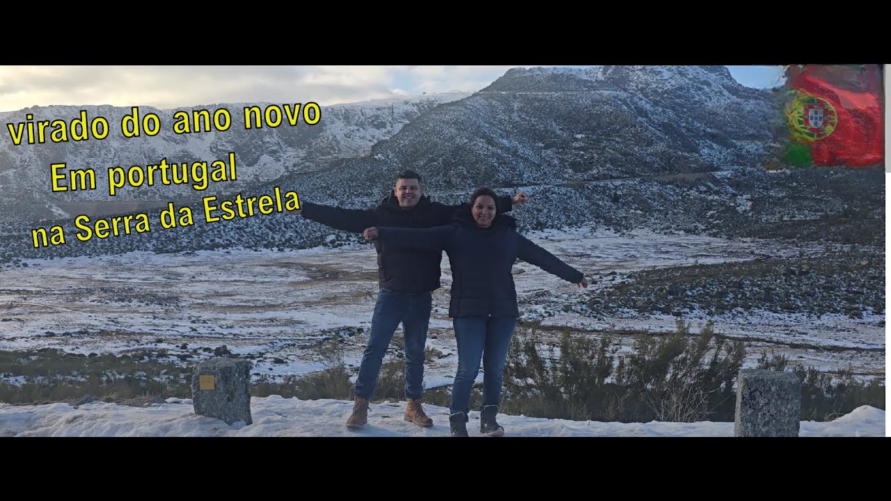 Virada de Ano Novo Em Portugal Na Serra da Estrela
