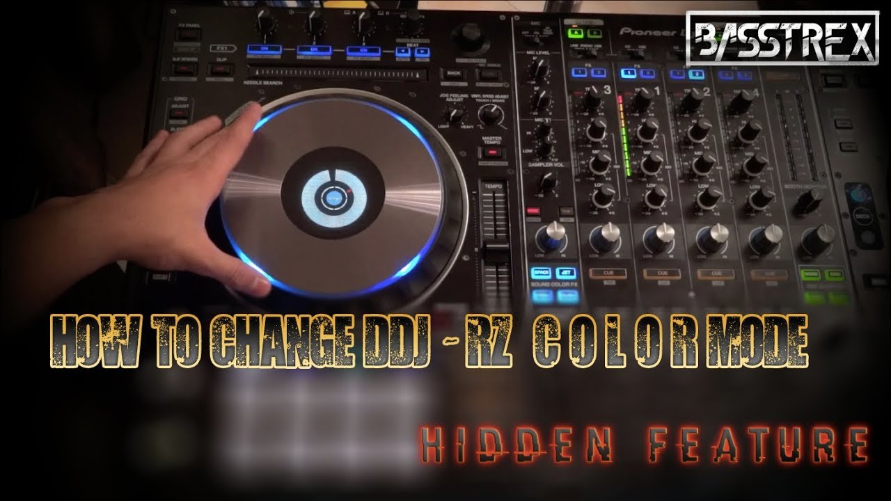 How to change DDJ - RZ Deck Color Mode #TUT03