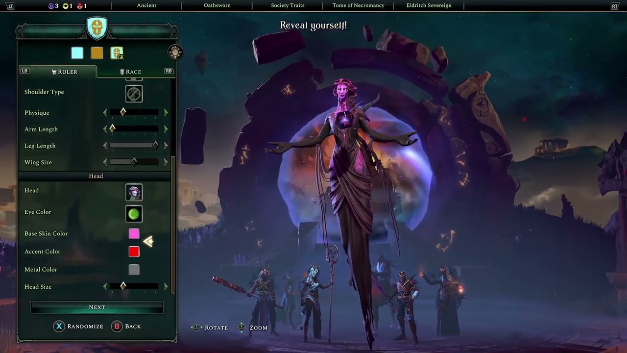 Age of Wonders 4 - Eldritch Mistress Valerie