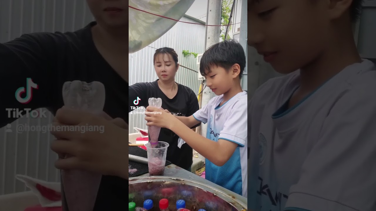 NƯỚC NGỌT Đ&Aacute; TUYẾT E ẤY TH&Iacute;CH TỰ L&Agrave;M #anuonline#anuong#ănuống #mukbang#amthuc#mientay #amthucdongque