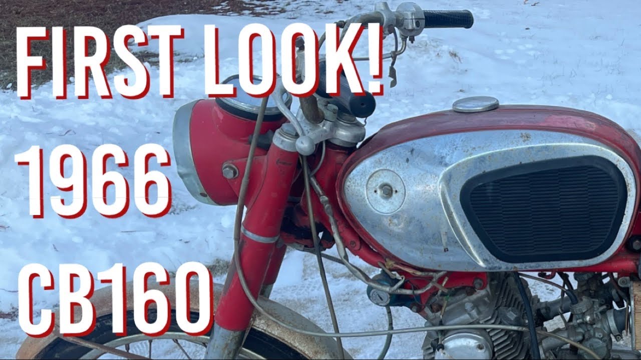 FIRST LOOK! 1966 Honda CB160 Motorcycle (Barn Find Classic Motorcycle)