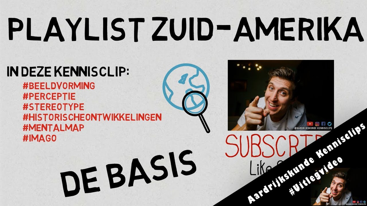 Beeldvorming van Zuid-Amerika #perceptie #mentalmap | Examentraining Zuid-Amerika | HAVO & VWO