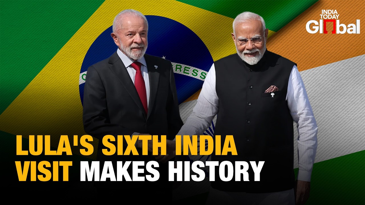 Modi and Lula Hold Joint Press Conference, Sign Three MoUs to Strengthen India-Brazil Ties