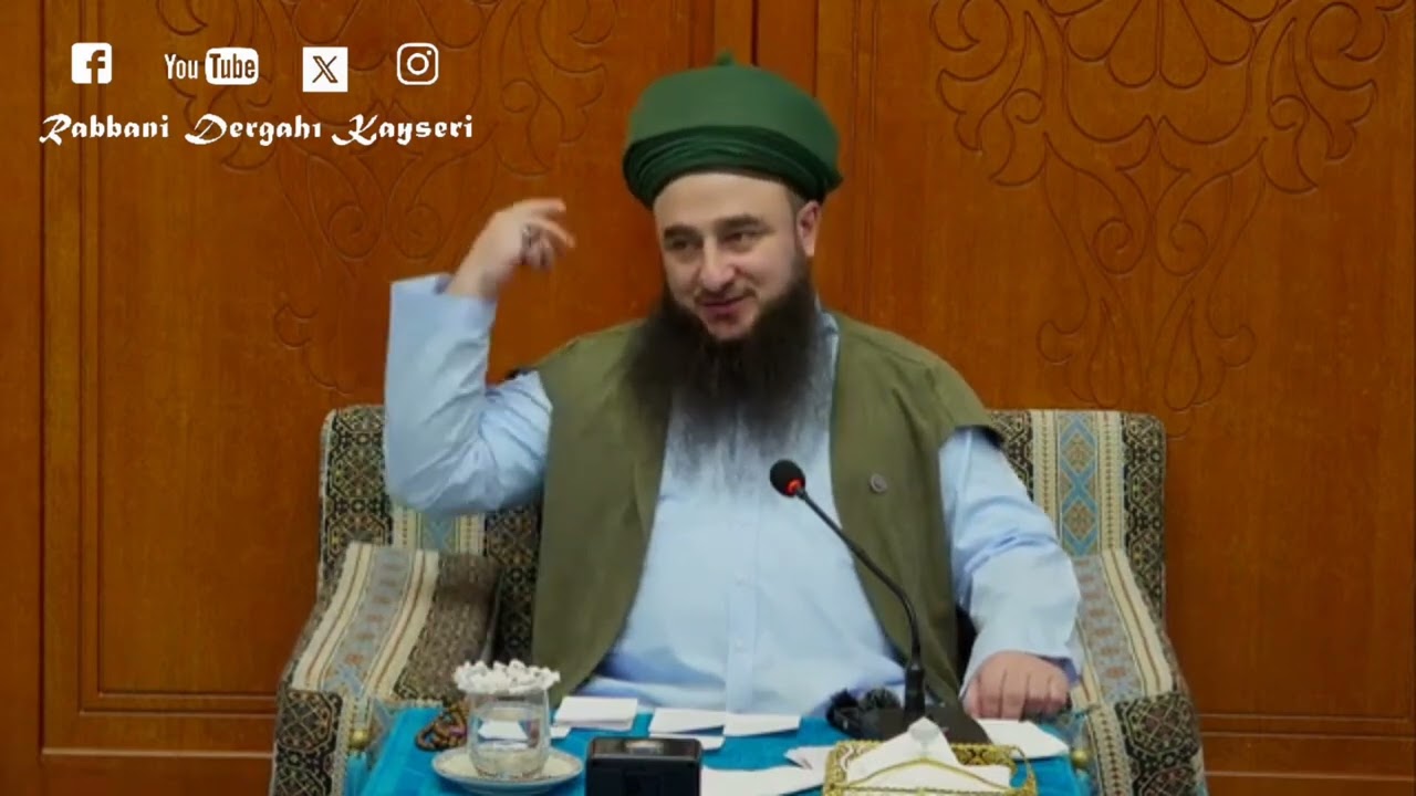 O YÜZDEN DERĞAHLARDA EDEB İLE GELEN İHSAN İLE GİDER YAZIYOR & ŞEYH AZİZ ALİ EFENDİ HZ 