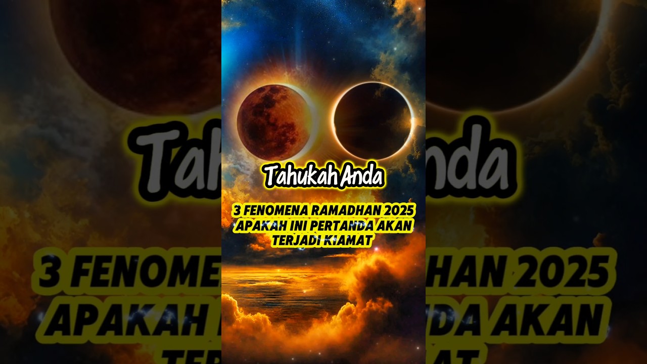 Apakah Ini Pertanda Akan Terjadi Kiamat I Fenomena Langka Ramadhan 2025