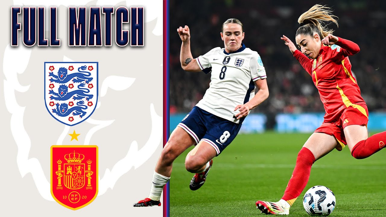 FULL MATCH | England v Spain | UEFA Women's Nations League 2025-26