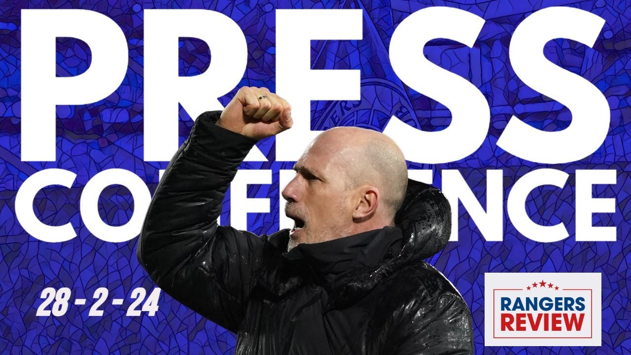 Philippe Clement on ‘massive’ Rangers showing and VAR penalty complaint