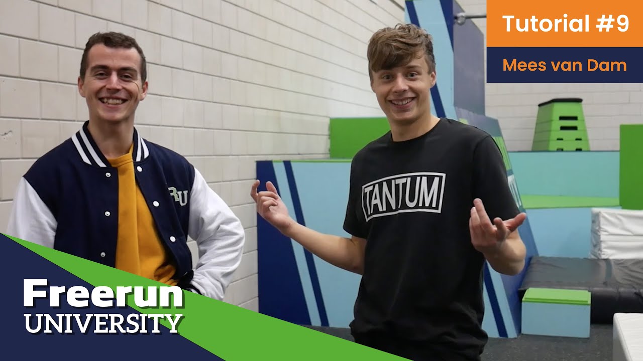 MEES VAN TEAM TANTUM LEERT JOU EEN SIDEFLIP FLASHKICK | Tutorial #9