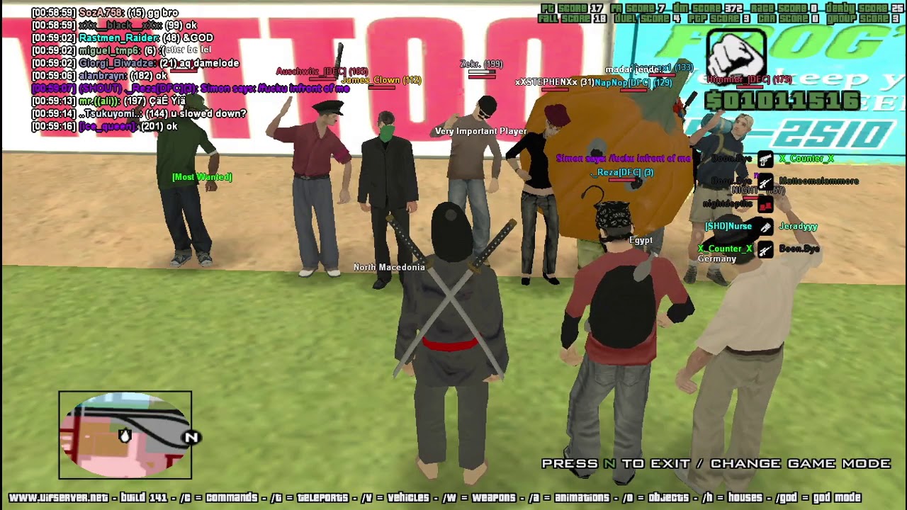 UIF - SIMON SAYS RANDOM EVENT. [Random highlights]