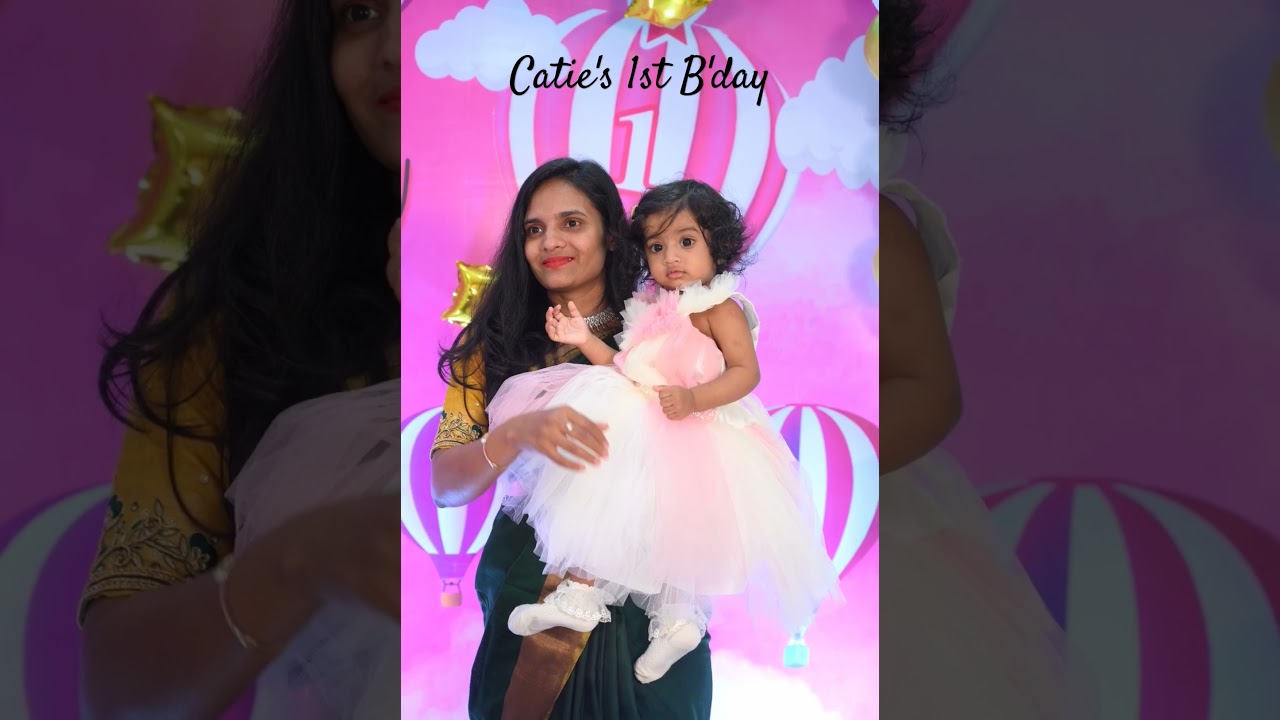 Birthday shoot of Catie 🎂💐#birthday vibes #first birthday #Catie