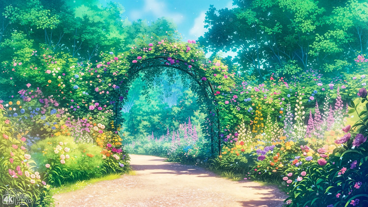 Spring Garden Morning 🌿 Morning Lofi Beats With Birds & Nature Sounds 🌿 Chill Spring Vibes