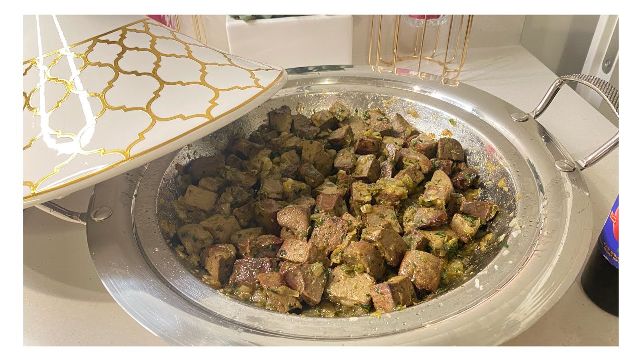 الكبدة في الطاجين بمذاق رائع و سريعة في التحضير ورافقتها مع صوص طحينية لي في دقائق كتوجد #شهيوات
