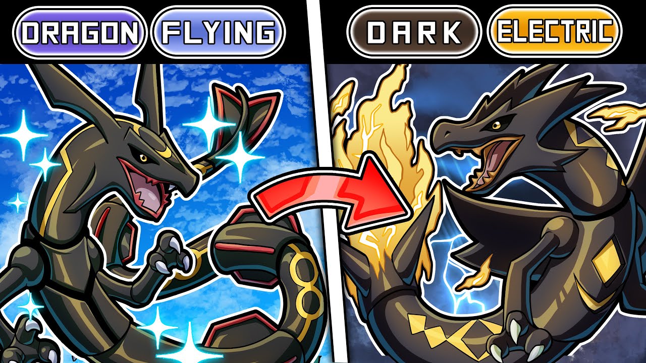 Change The Pokemons Type Based on Their Shiny Color