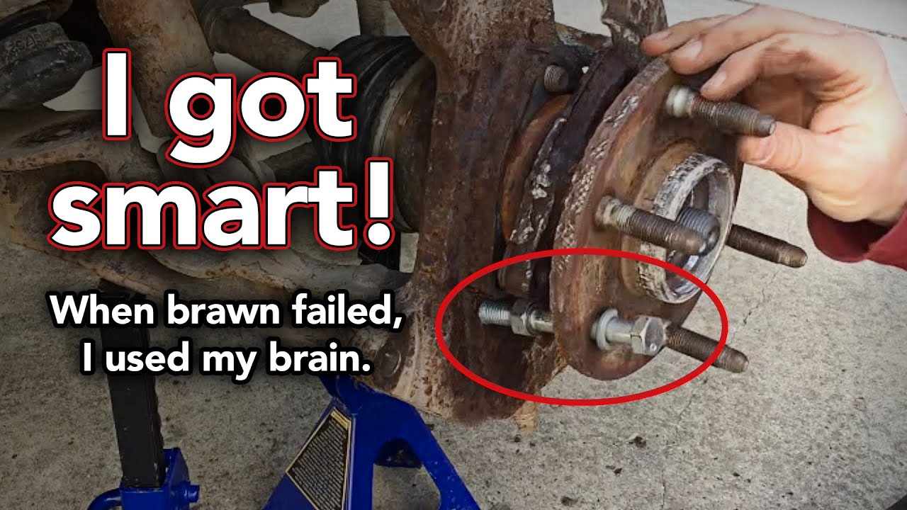 Замена ступицы колеса в сборе — заклинило ступицу — GMC Sierra / Silverado