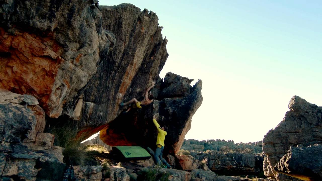 Vadim Timonov in Rocklands