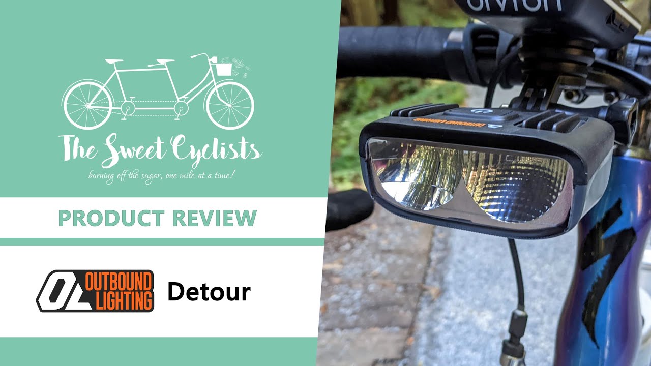 Outbound Lighting Detour Road / MTB Headlight Review - feat. USB-C + Beam Cutoff + Made in USA + LED