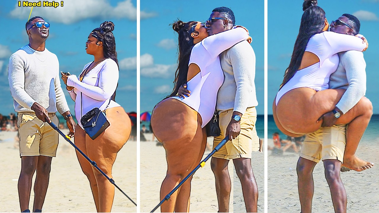 Blind Man’s Gold Digger Prank at Durban Beach – Real Reactions!