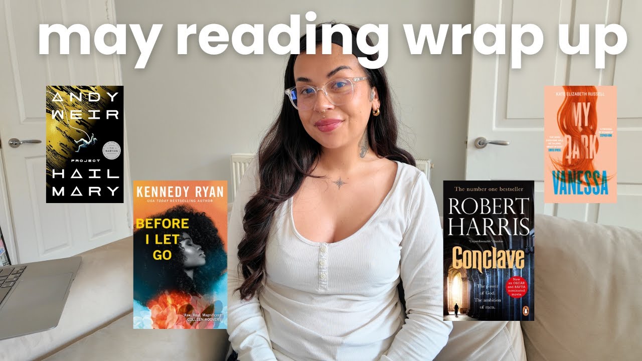 may reading wrap up - I read 5 books!