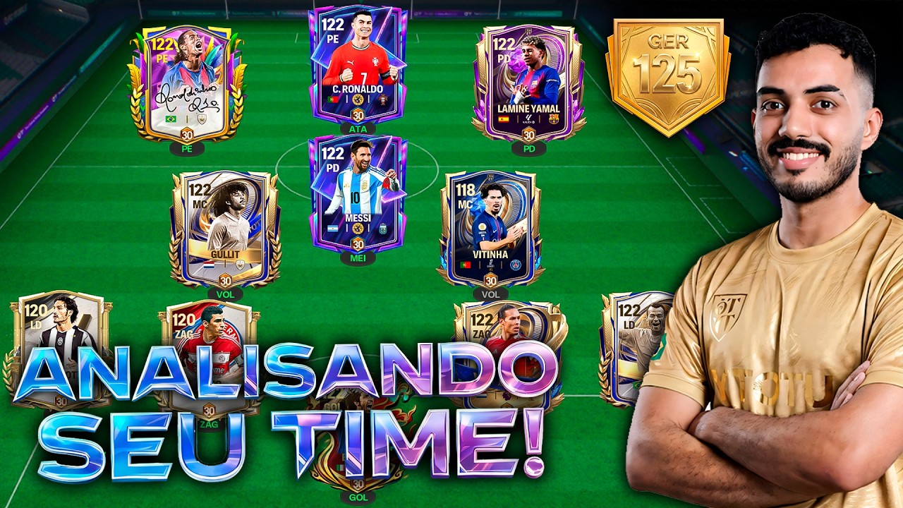 FIM DO TOTY! ANALISANDO SEU TIME FINAL no FC MOBILE! 🤯